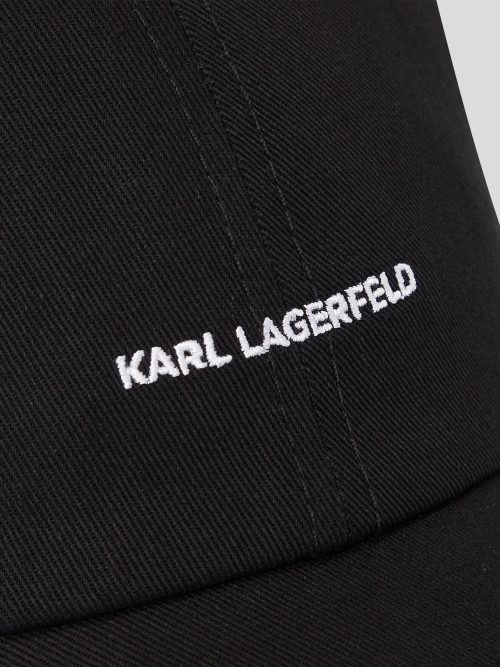 KARL LAGERFELD K/ESSENTIAL LOGO CAP
