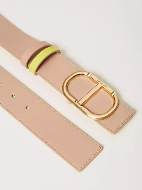 Twinset Reversible belt with double loop