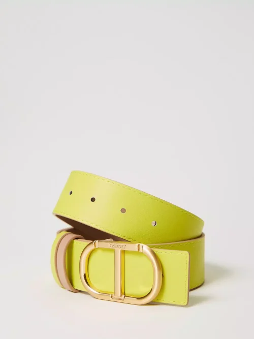 Twinset Reversible belt with double loop