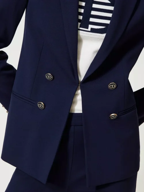 Twinset Blazer with Oval T buttons