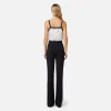 Elisabetta Franchi jumpsuit in crêpe fabric with embroidered top