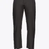 Pinko trousers with fringing at the sides