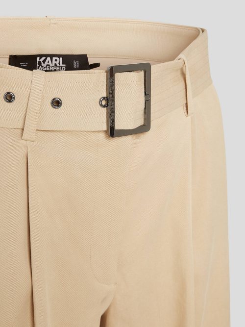 Karl Lagerfeld wide-leg high-waist pants