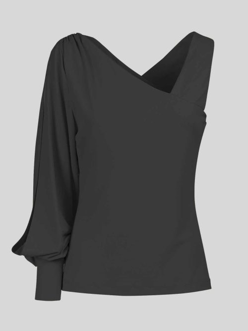 Caractere blusa in jersey crepe