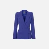 Elisabetta Franchi crêpe double-breasted jacket with waisted cut