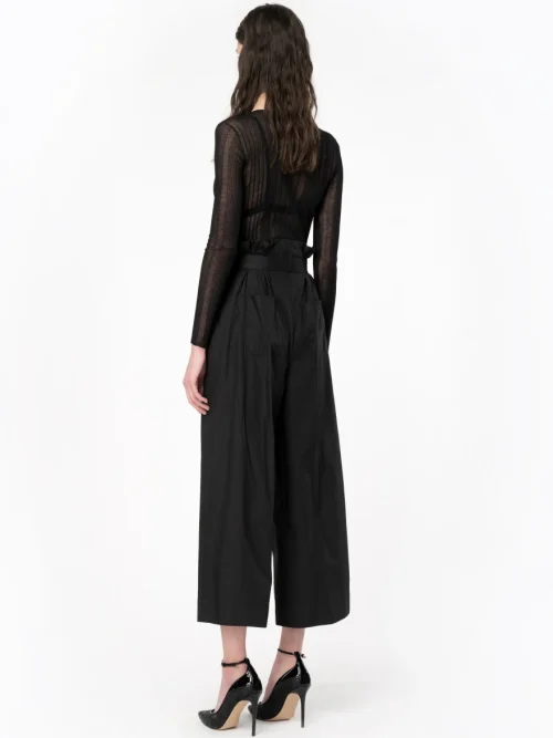 Pinko wide-leg trousers with belt